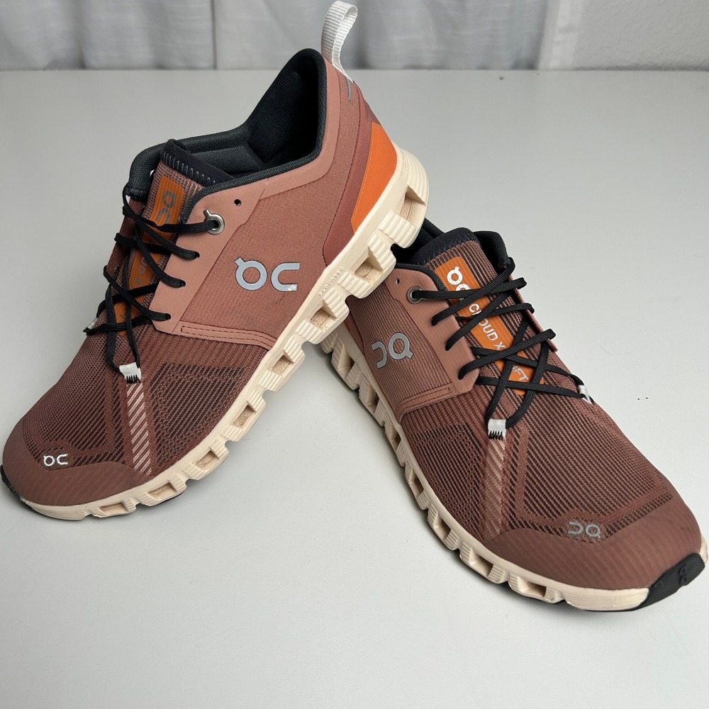 On Running Cloud X Shift Rust Rock Women's Size 9.5 Sneakers 38.98463